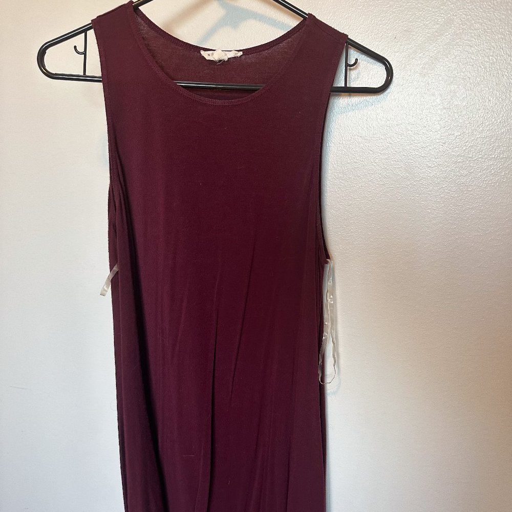 Maroon Dress